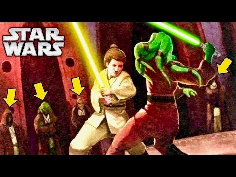 How Jedi Initiates Were Made to Duel to Become a Master’s Padawan 1