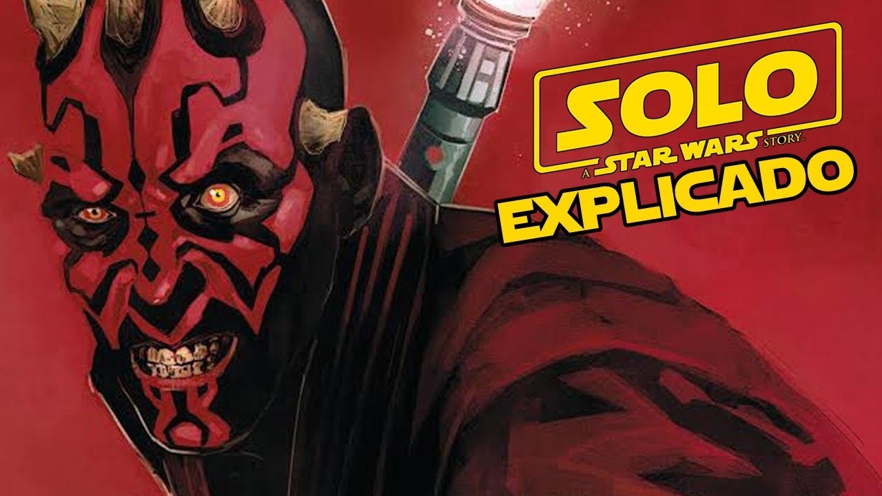 La aparicion de Darth Maul explicada - Star wars Han Solo 1
