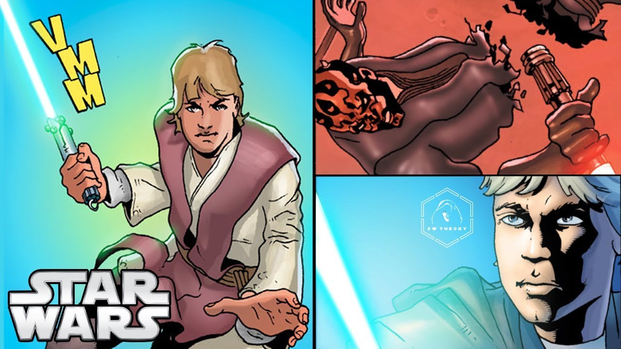 Luke Does THIS to Darth Maul in the Comics - Star Wars Comics 1