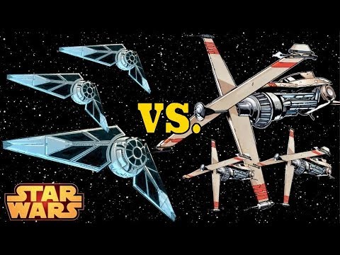New Galactic Empire TIE Predator vs. Galactic Alliance CF9 Crossfire 1