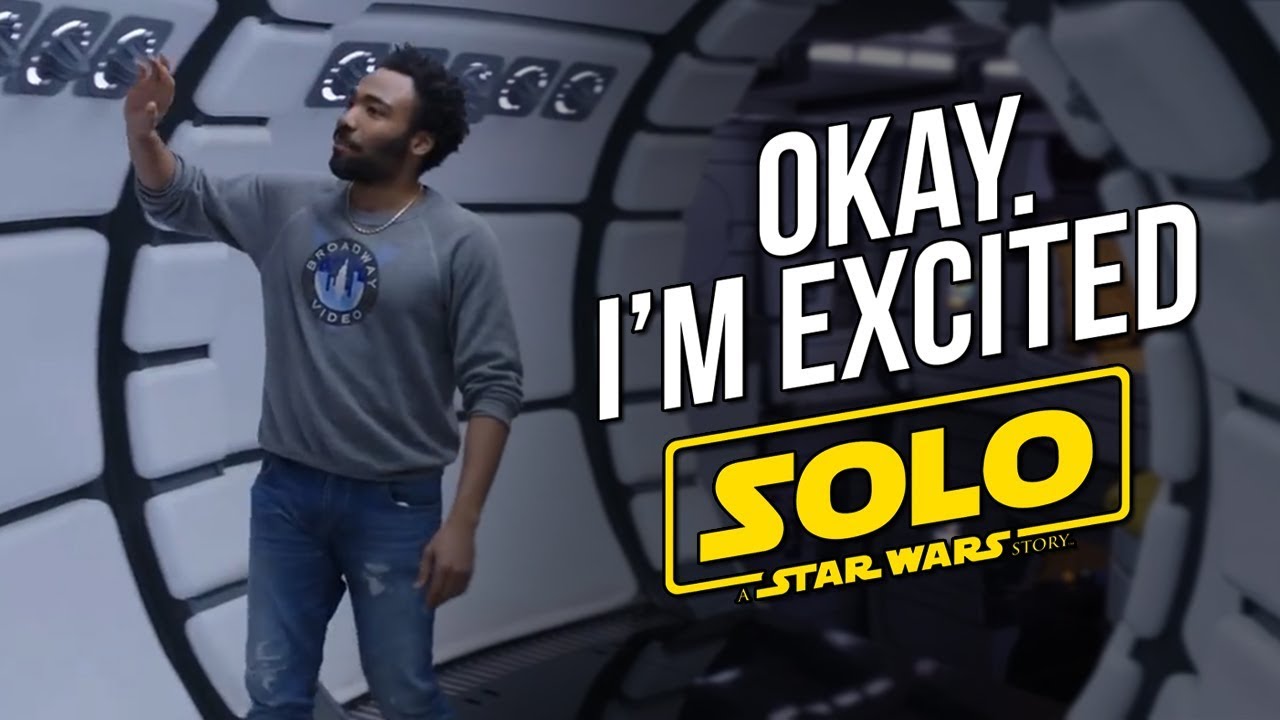 Okay, I'm way more excited for Solo: A Star Wars Story now 1