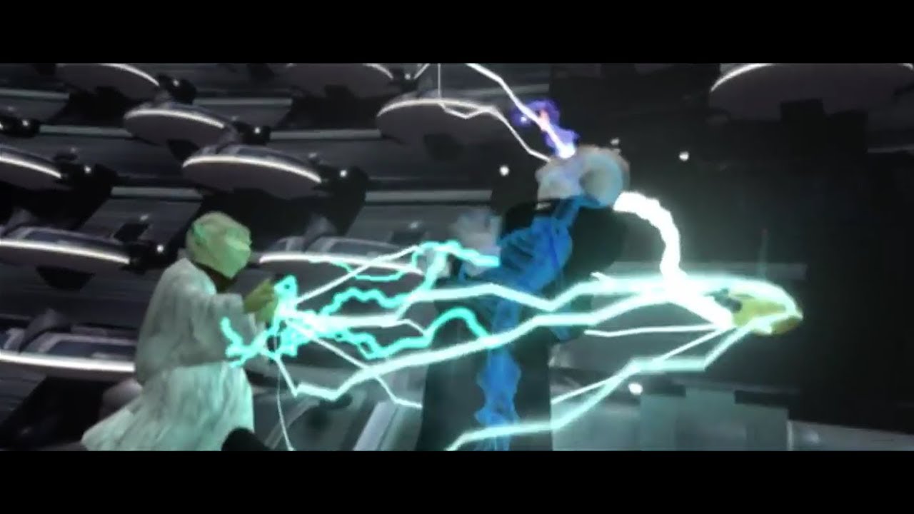 Revenge of The Sith: Yoda Vs. Darth Sidious - Alternate Duel 1