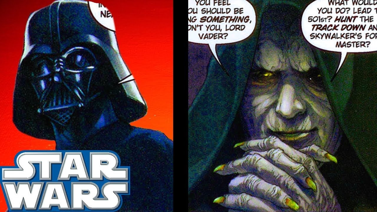 Sidious SENSED Darth Vader's Thoughts - Star Wars Comics 1