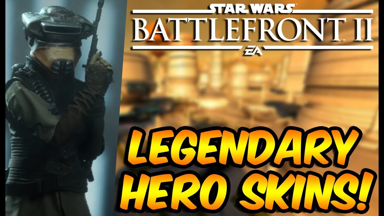 Star Wars Battlefront 2 - NEW "Bounty Hunter Leia" Legendary Hero 1