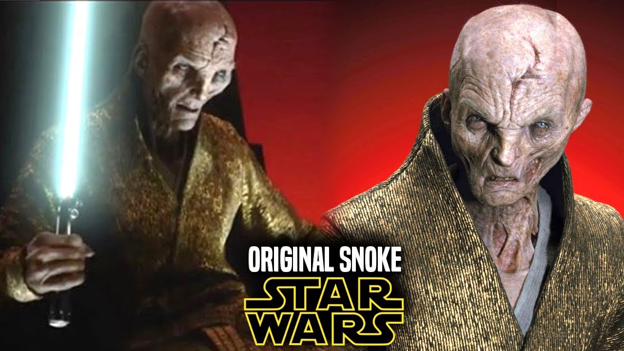 Star Wars! Original Snoke Explained & More! Rian Johnson 1