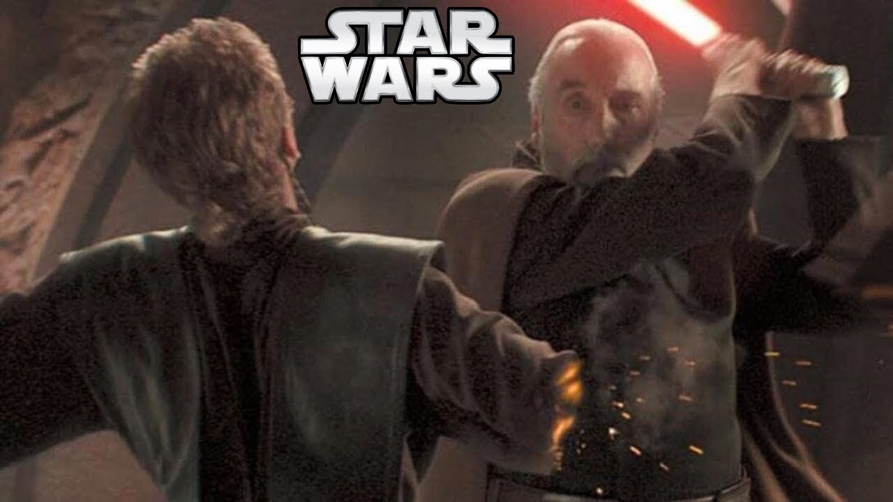 Why Count Dooku STOPPED Himself from KILLING Anakin and Obi-Wan 1