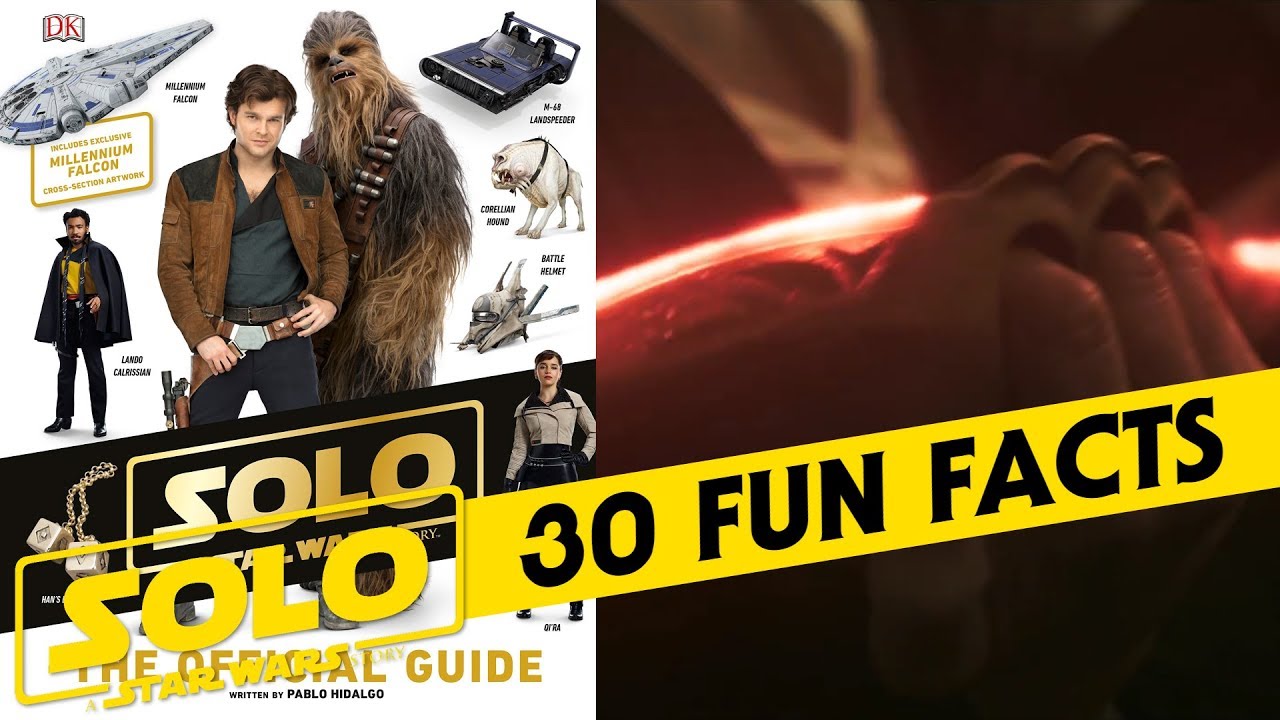 30 Fun Facts from the Official Guide to Solo: A Star Wars Story 1