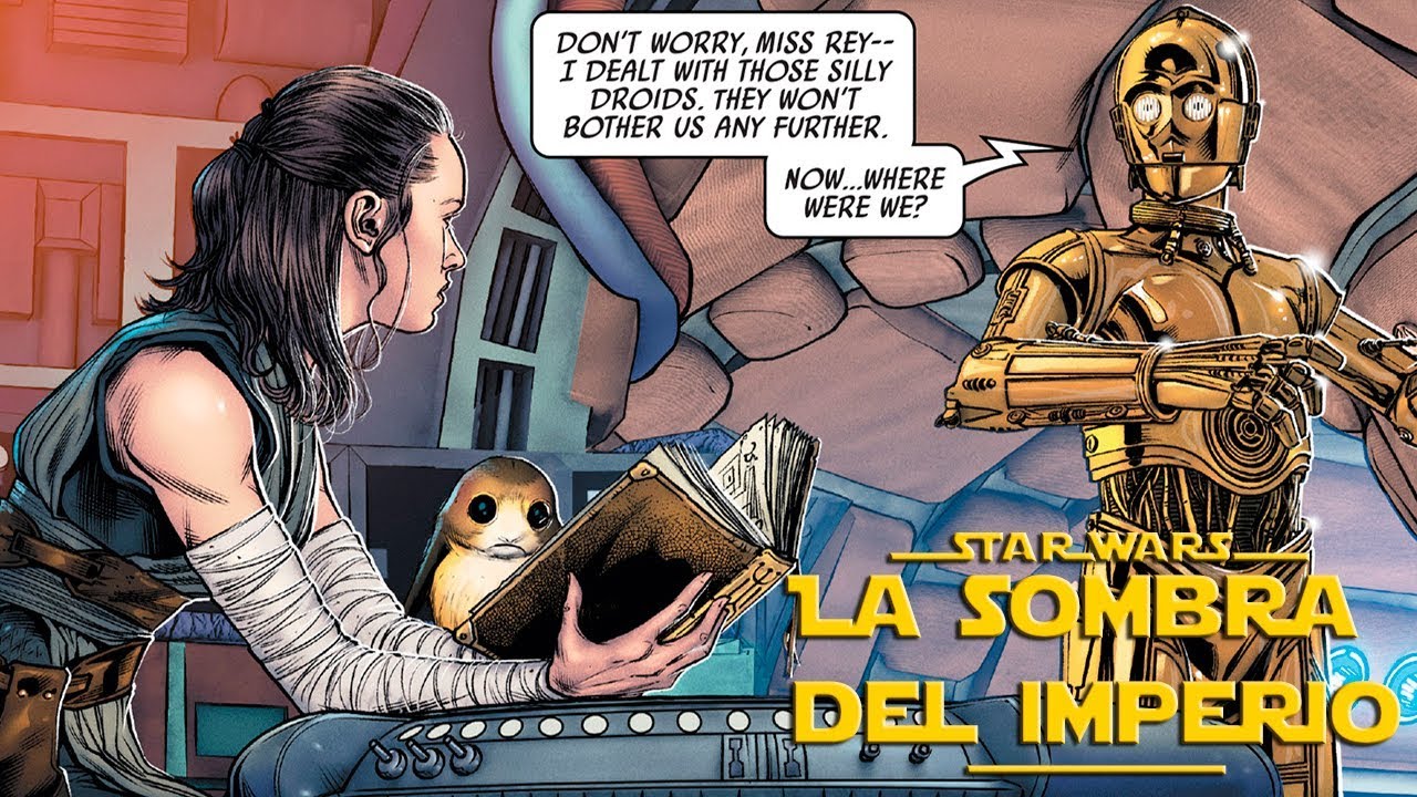 C3PO le Traduce a Rey los Textos Sagrados de los Jedi 1