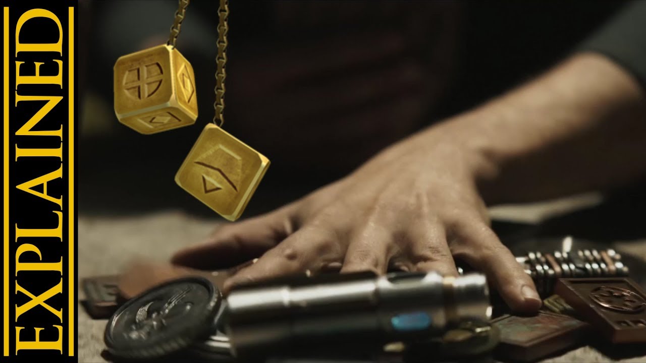 Did Han Use His Gold Dice to Win the Millennium Falcon 1