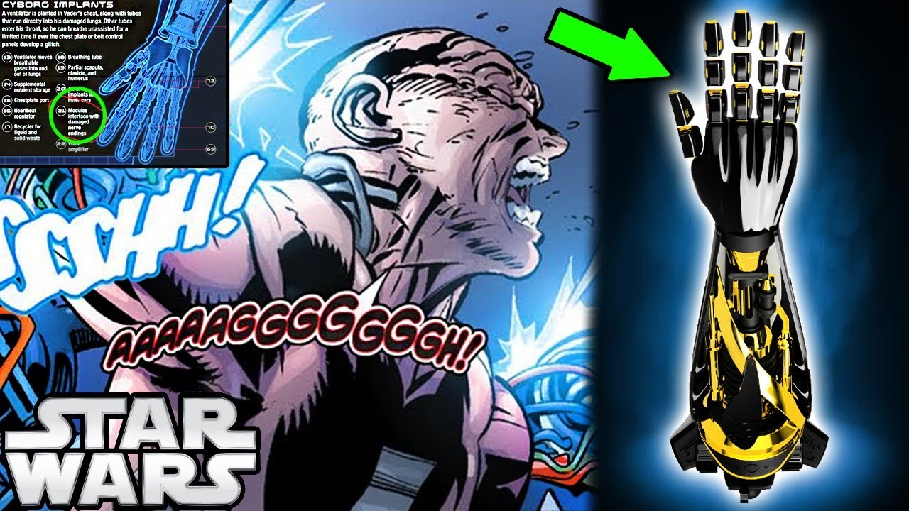 Does Darth Vader FEEL His Cybernetics? - Star Wars Explained 1