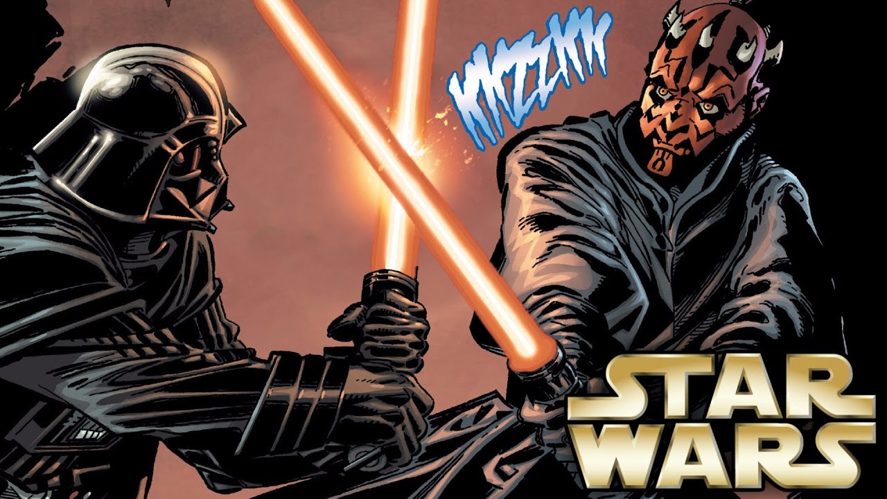 How Darth Vader fought Darth Maul in Star Wars Legends 1