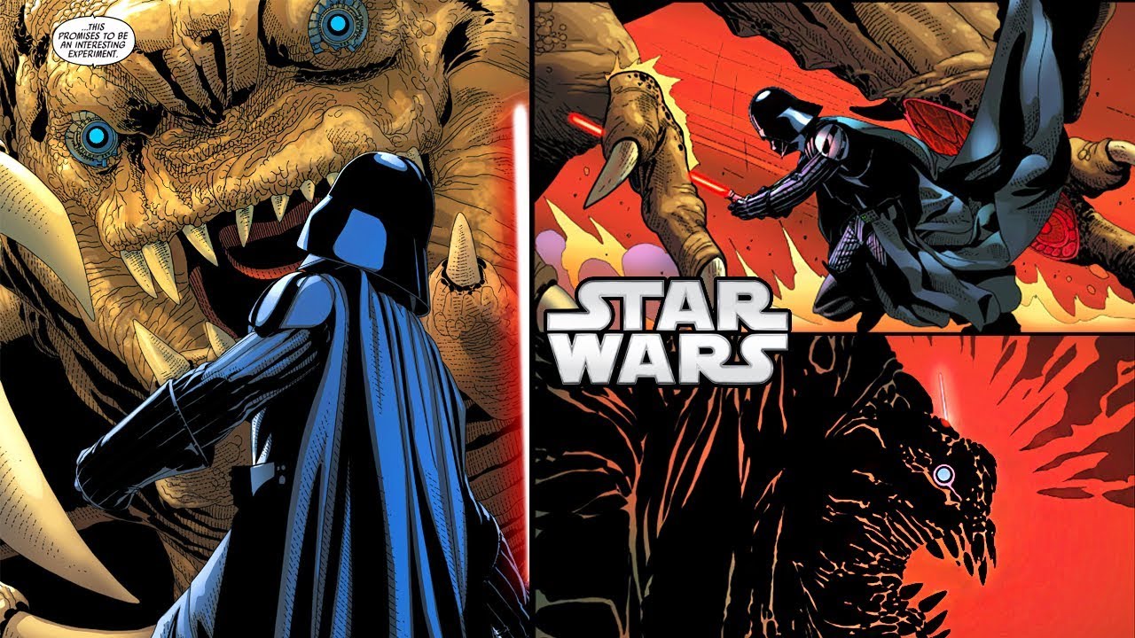 How Palpatine ORDERED a Rancor to KILL Darth Vader (CANON) 1