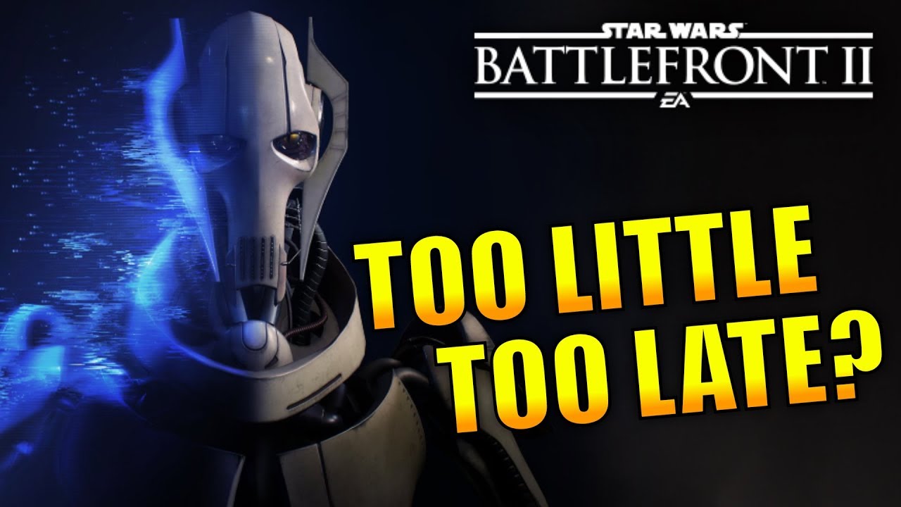 Is The Clone Wars DLC Announcement Too Late? - Star Wars Battlefront 2 1