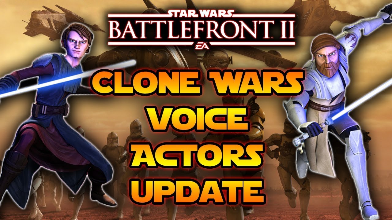 Star Wars Battlefront 2 Anakin Skywalker & Obi Wan Voice Actor Update! 1