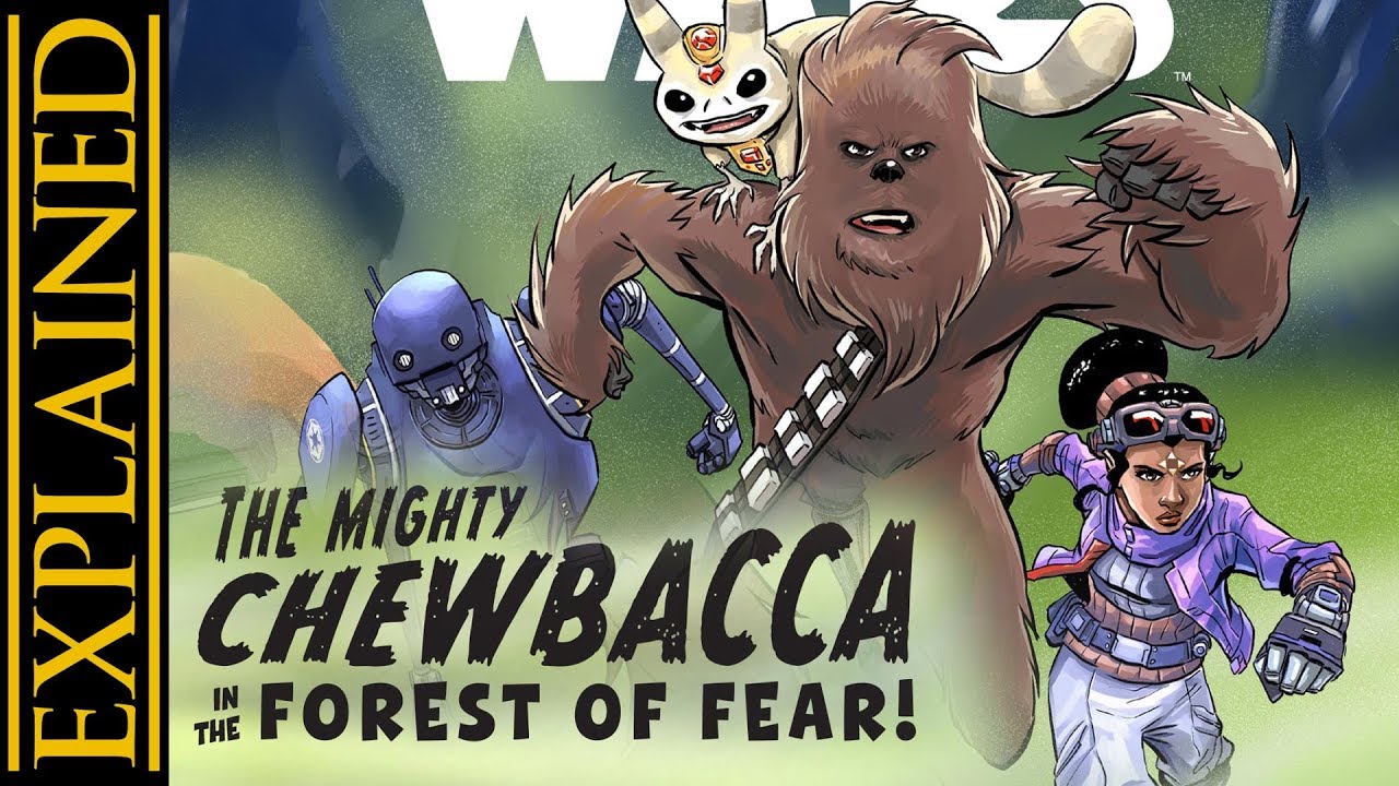 The Mighty Chewbacca in the Forest of Fear by Tom Angleberger Book Review 1