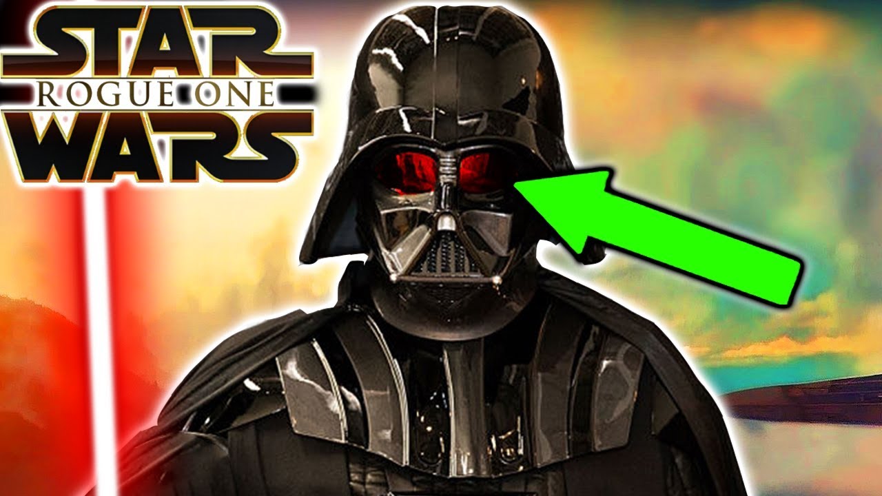 Why Darth Vader's Lenses Were So Red in Rogue One 1