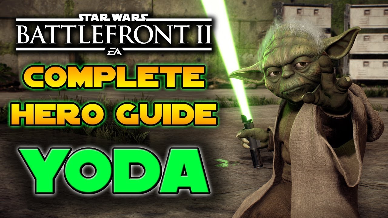 Complete Yoda Hero Guide! Secret Tip! Best Star Cards Star Wars Battlefront 2 1