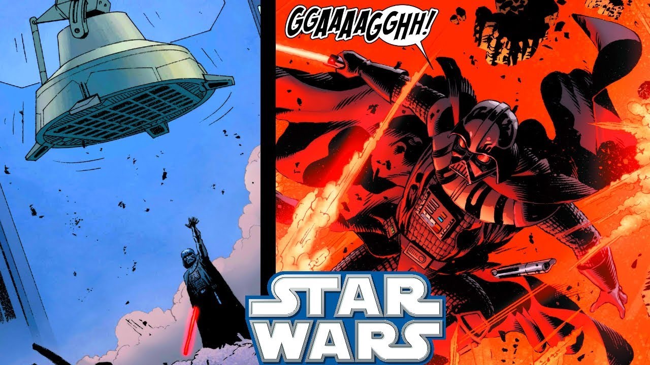 Darth Vader ALMOST Gets KILLED By an AT-AT Walker(CANON) - Star Wars 1