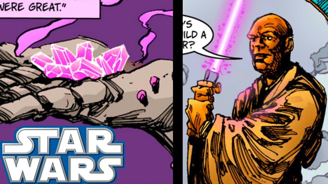 Mace Windu FINALLY Builds His FIRST LIGHTSABER - Star Wars Comics Explained 1