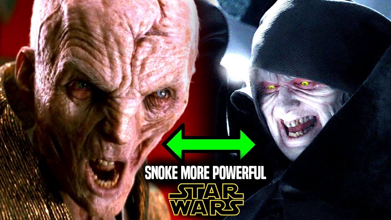 Star Wars! How Snoke Became More Powerful Than Palpatine! Revealed 1