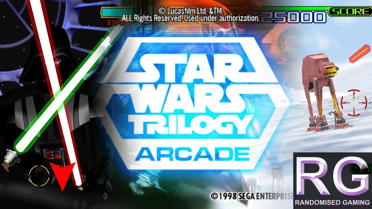 Star Wars Trilogy - Arcade Model 3 - Intro & playthrough [1080p 60fps] 1