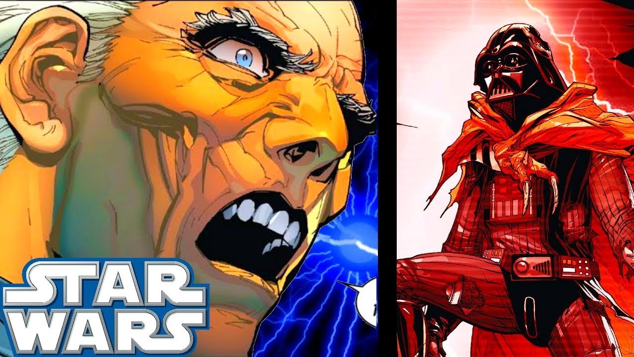 Tarkin ALMOST KILLS Vader With Lightning(CANON) - Star Wars Comics 1