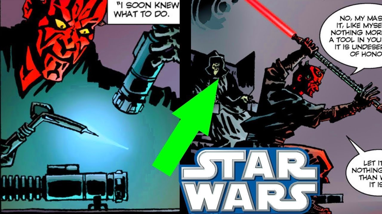 The Moment Sidious Was PROUD Of Darth Maul - Star Wars Tales Explained 1
