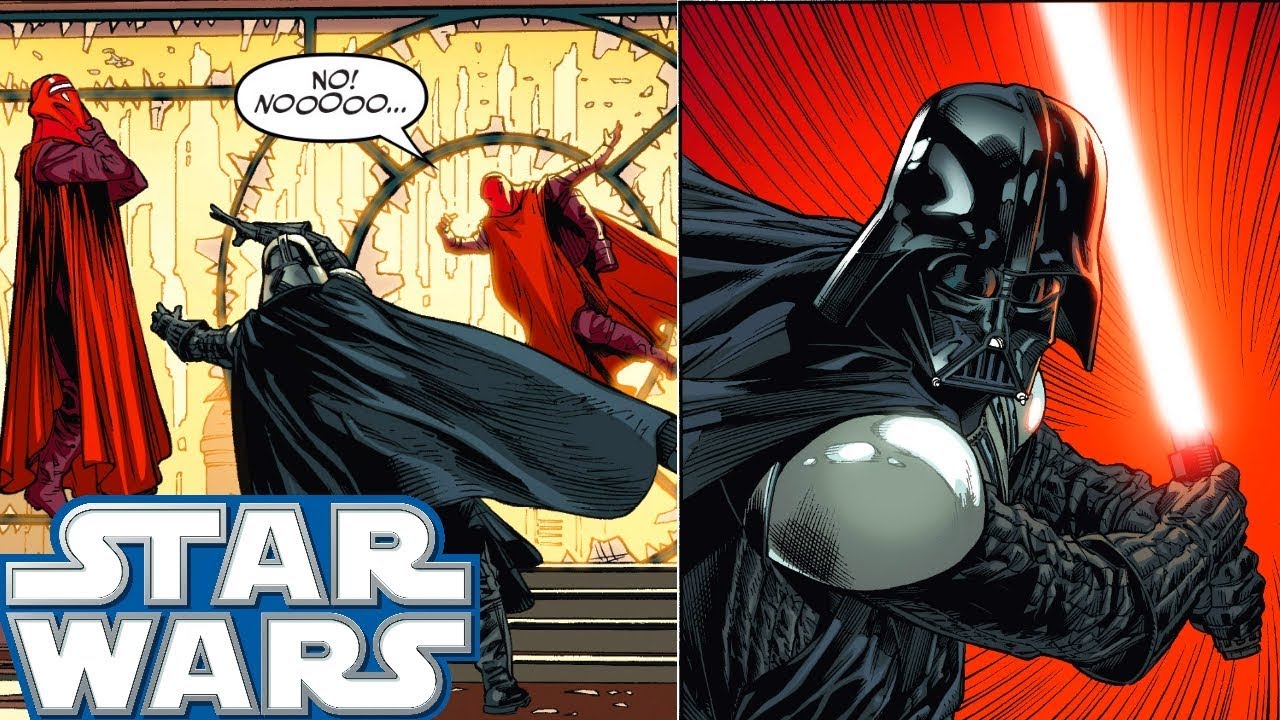 Why Darth Vader KILLED 4 Royal Guards - Star Wars Comics Explained 1