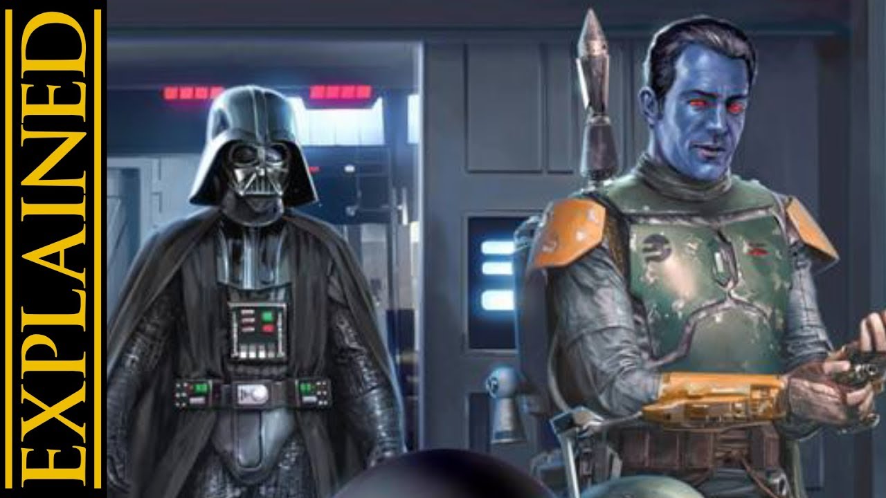 All the Times Darth Vader Worked with Grand Admiral Thrawn - Star Wars 1