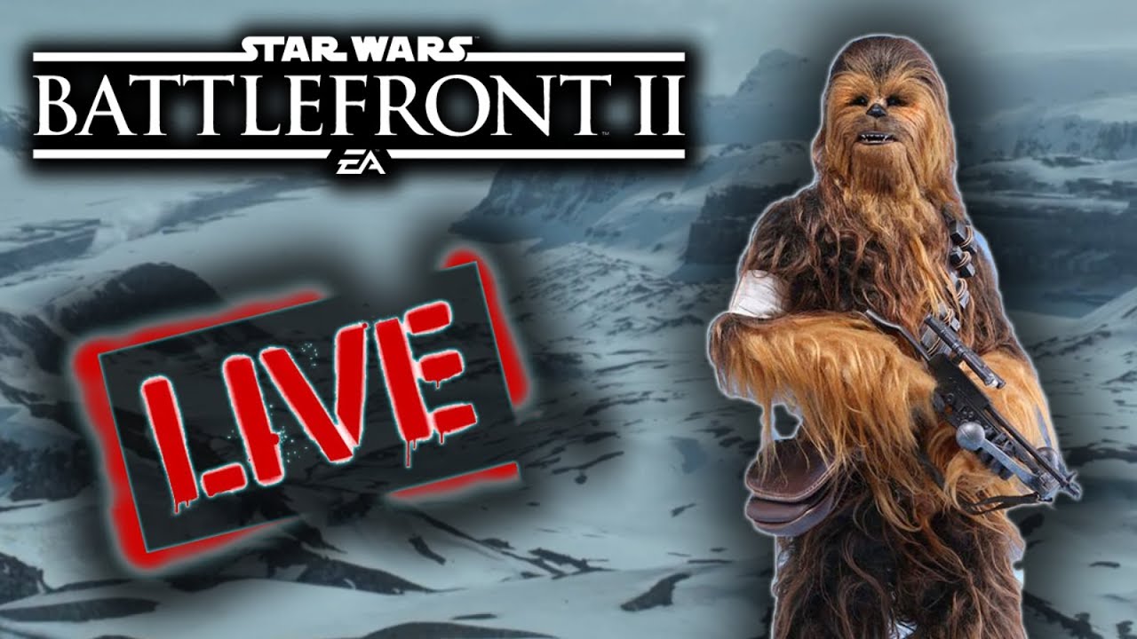 Can You Speak Wookiee? Star Wars Battlefront 2 PS4 Livestream! 1