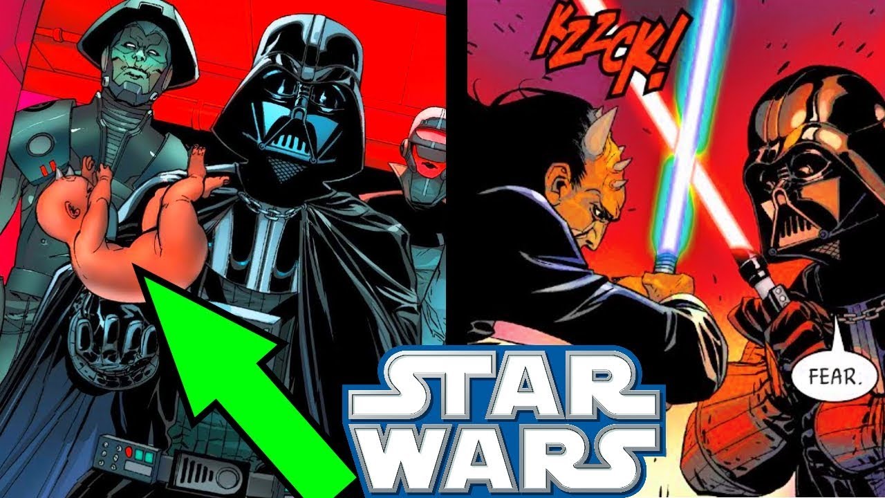 DARTH VADER HITS NEW LOW!! (Kidnapping Babies) - Star Wars Comics 1