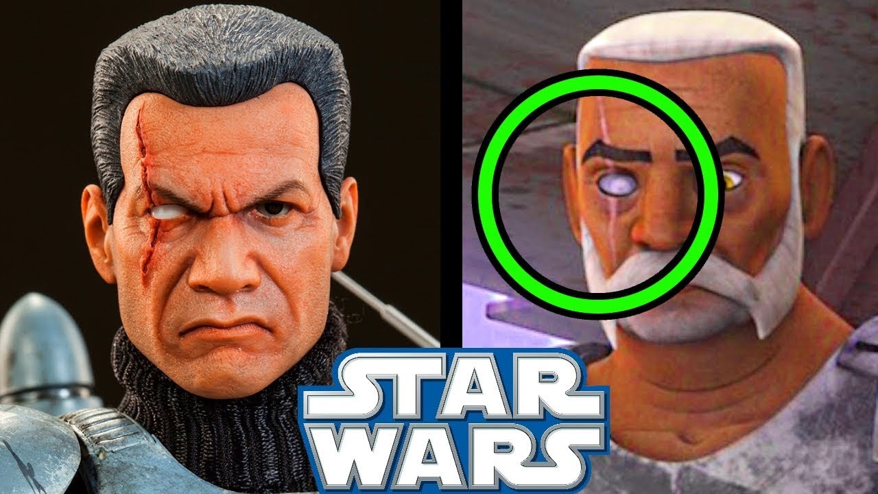 How Wolffe LOST His Right EYE(Canon & Legends) - Star Wars Explained 1