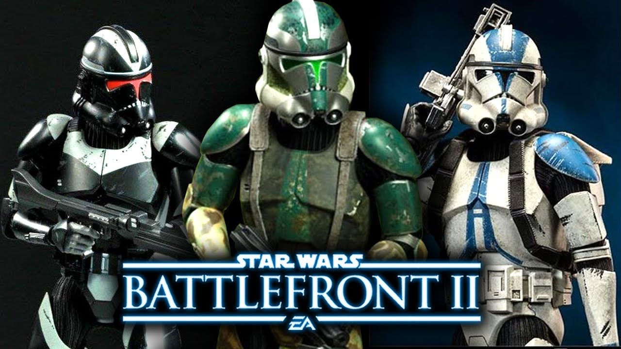 Legendary and Epic Clone Trooper Skins We Want for the Clone Wars DLC! 1