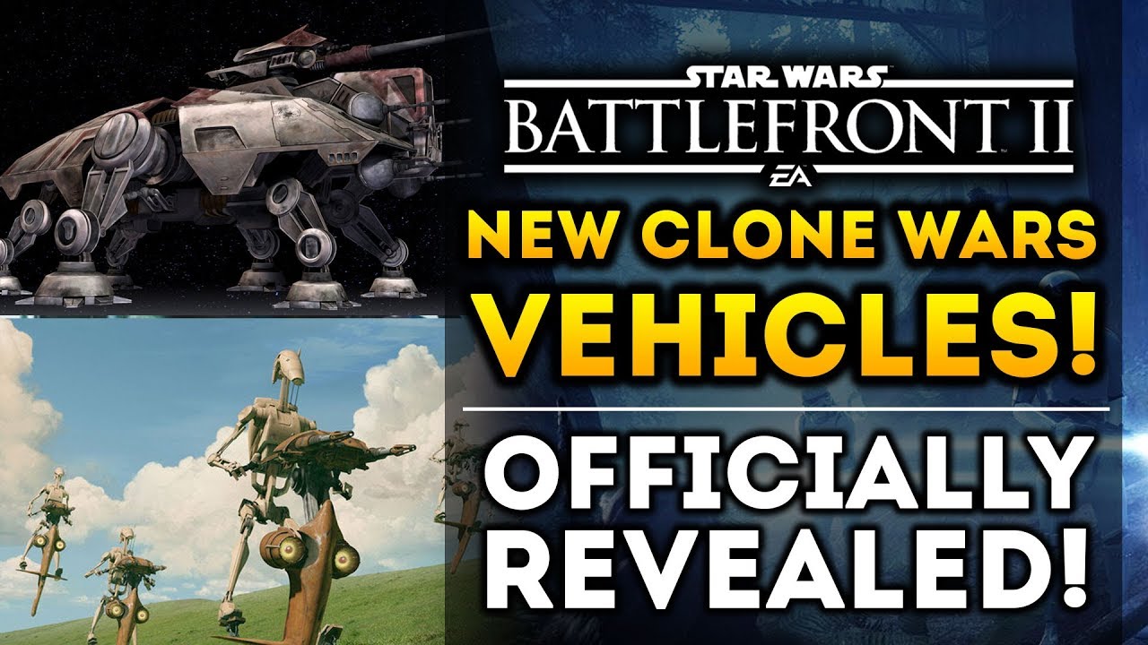 NEW CLONE WARS VEHICLES REVEALED! AT-TE, Barc Speeder, and Stap! 1