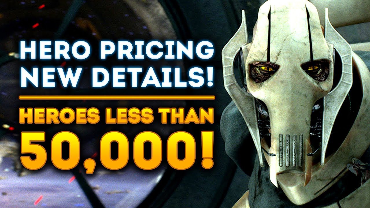 New Heroes OFFICIALLY Less Than 50,000 Credits! Boba Fett Fix! 1
