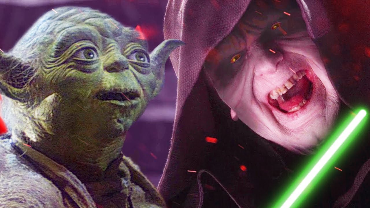 Quién es mas Poderoso, Yoda o Sidious? - Star Wars 1