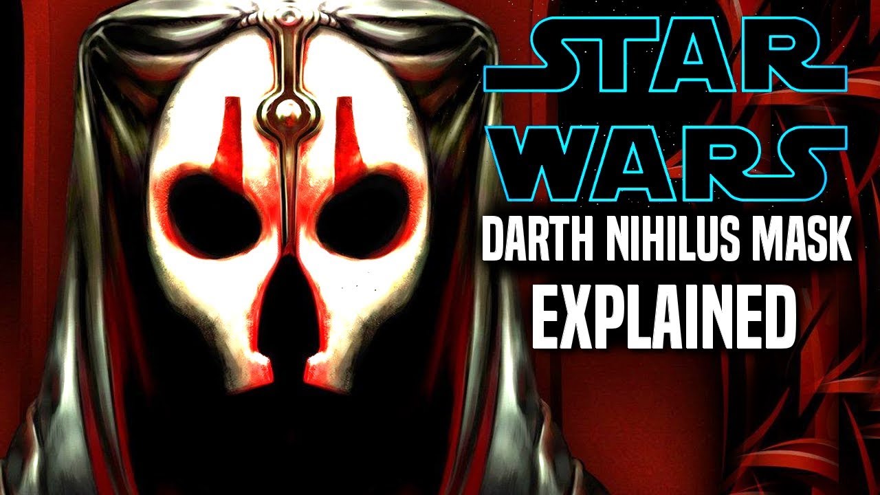 Star Wars! Darth Nihilus Mask Explained! The Shocking Truth & More! 1