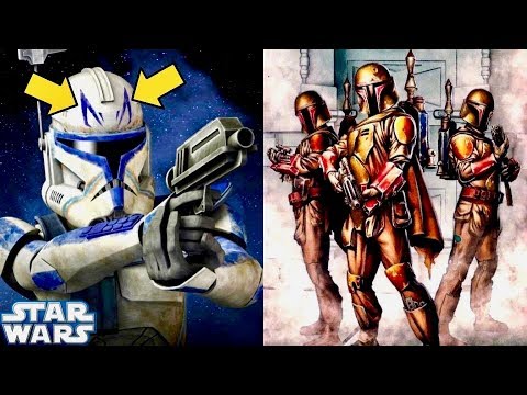 The Meaning of Captain Rex’s Rare Helmet Markings and Mandalorian 1