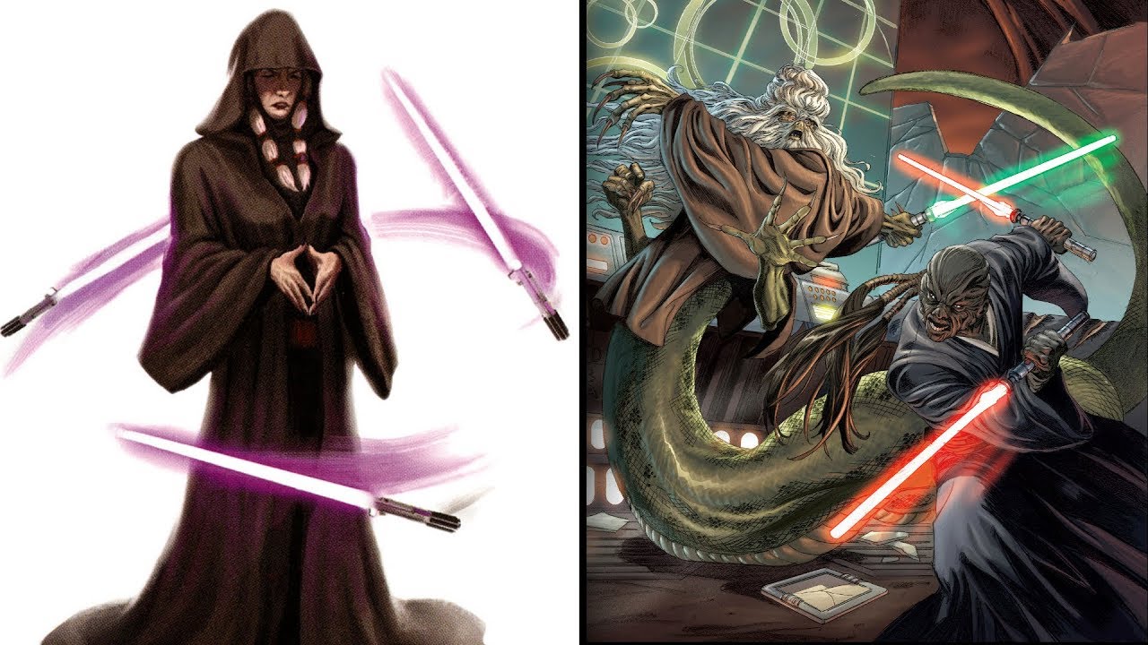 The Most Unique and Unorthodox Lightsaber Duelists [Legends] - Star Wars 1