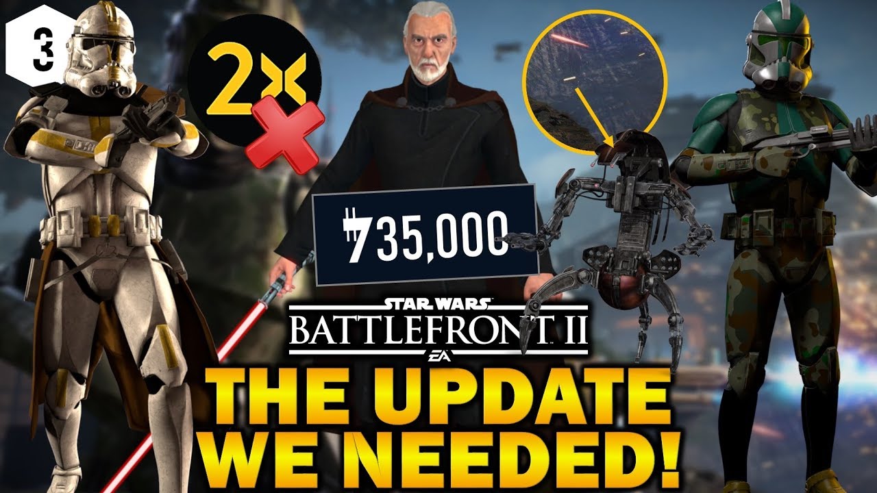 THE UPDATE WE NEEDED! Star Wars Battlefront 2 August Update Opinions 1