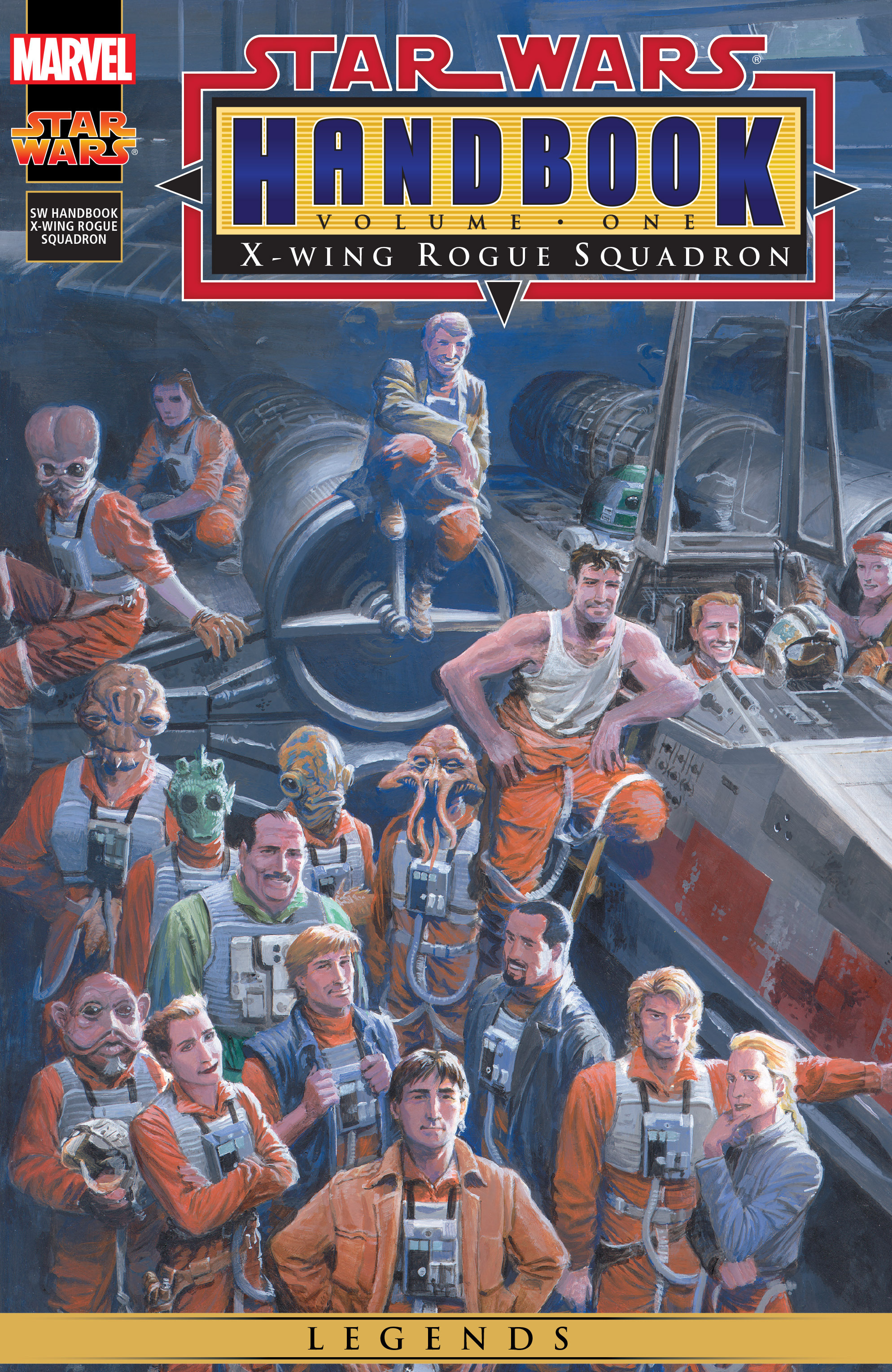 Star Wars Handbook - X-Wing Rogue Squadron 001 (Marvel Edition) (2015) 1
