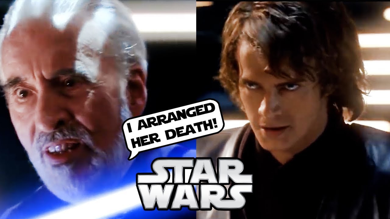 Dooku REVEALS He Arranged Anakin's Mother's DEATH! - Star Wars 1