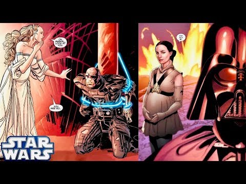 How Darth Vader Was Confronted by a Vision of Padme (Canon vs. Legends) 1
