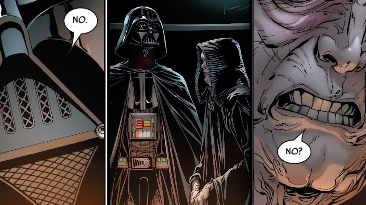 How Palpatine Reacted to Vader Refusing a Direct Order [Canon] - Star Wars 1