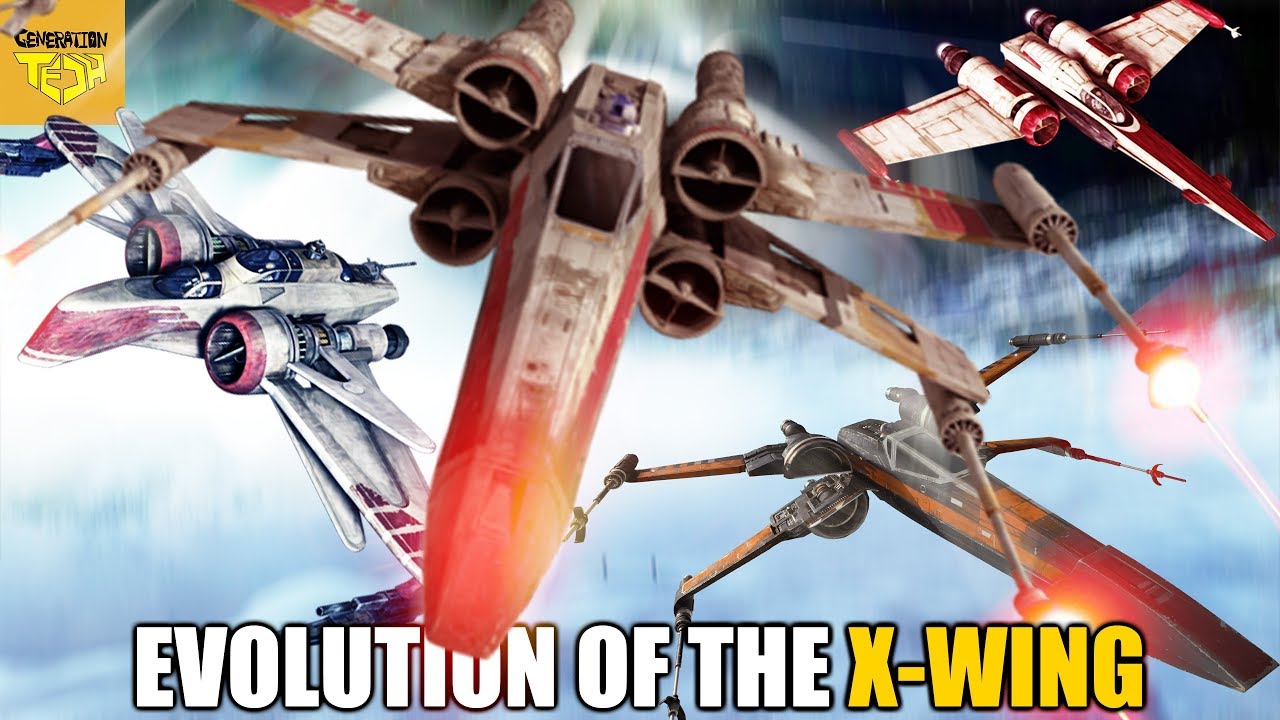The Evolution of the Xwing Starfighter 1