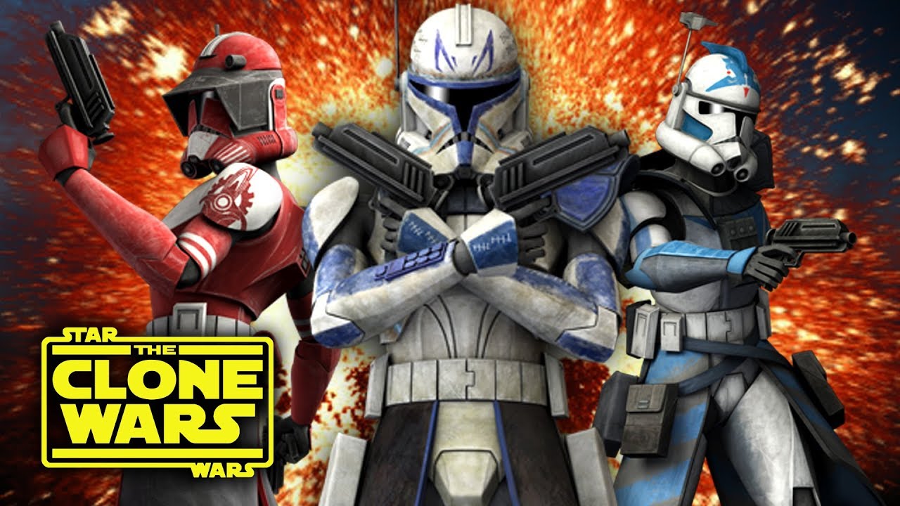 Toughest and Bravest Clones from The Clone Wars TV Series (Part 1) 1