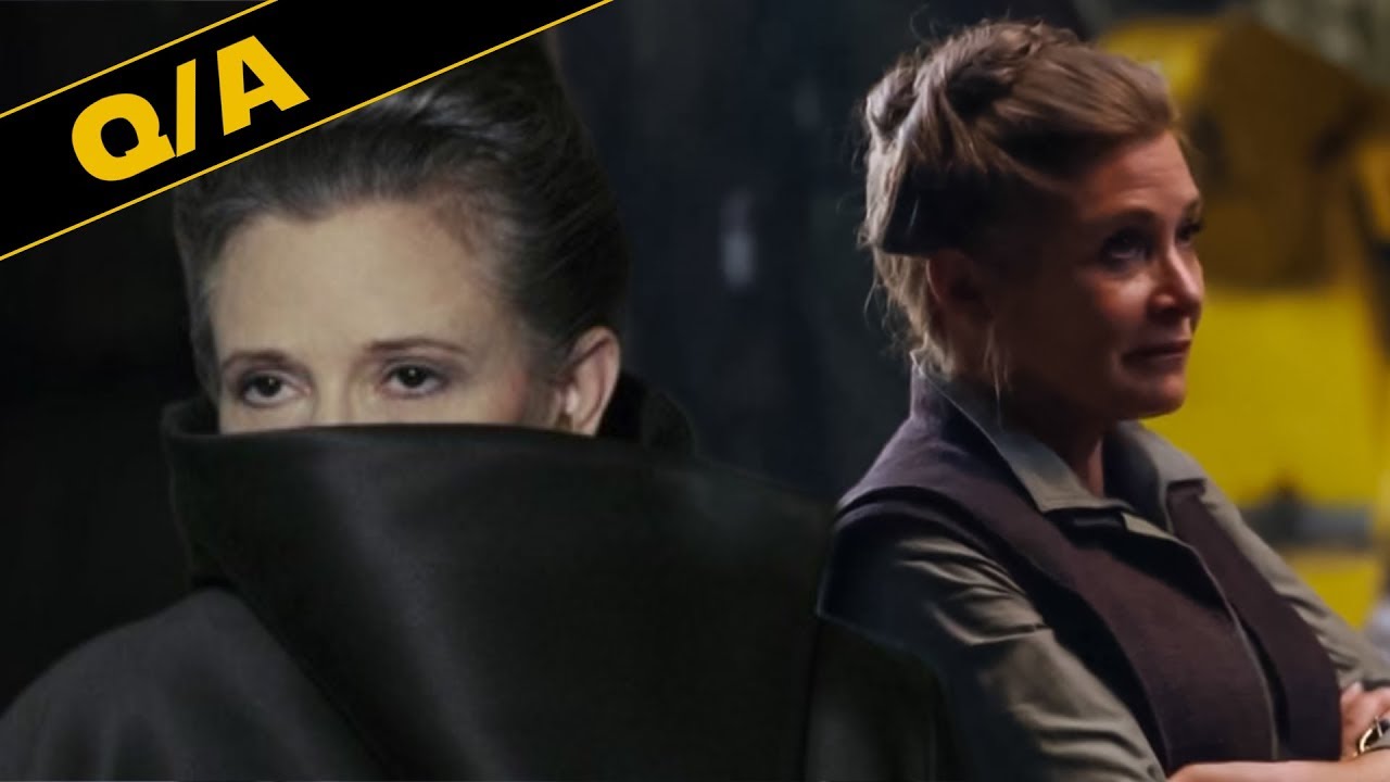 Will Carrie Fisher's Footage Be Altered for Episode IX - Star Wars Explained Weekly Q&A 1