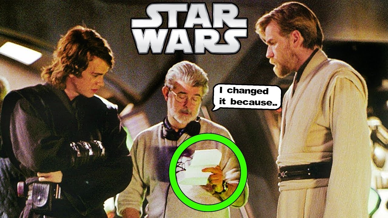 George Lucas Explains Why Anakin's BIG Deleted Scene Revenge of the Sith 1