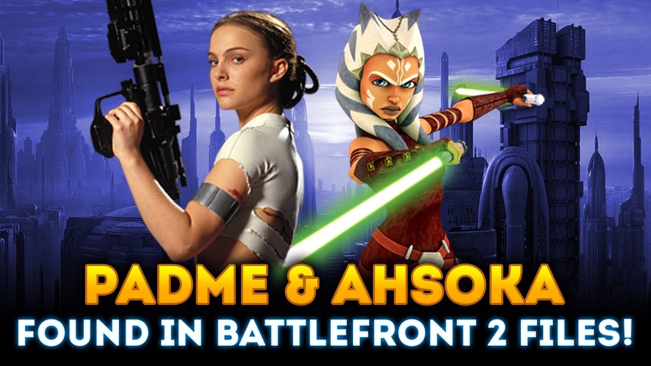 Heroes Padme & Ahsoka Tano FOUND IN FILES! - Star Wars Battlefront 2 1