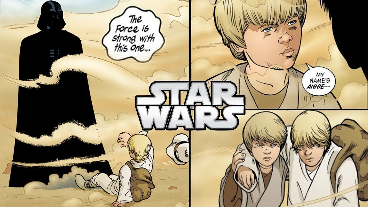 How Anakin MET Luke Skywalker on Tatooine - Star Wars Comics Explained 1